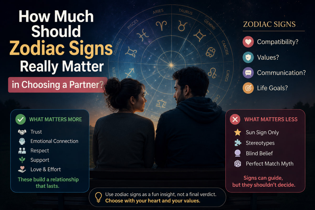 Relationship Tips: How Much Should Zodiac Signs Really Matter in Choosing a Partner?