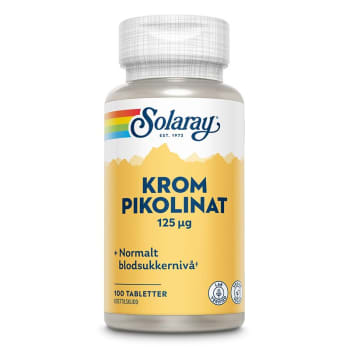 Krom Pikolinat 100 Tabletter