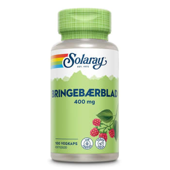 Bringebærblad (red raspberry leaves) 100 Kapsler