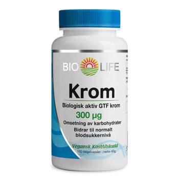 Bio Life Krom 100 Kapsler
