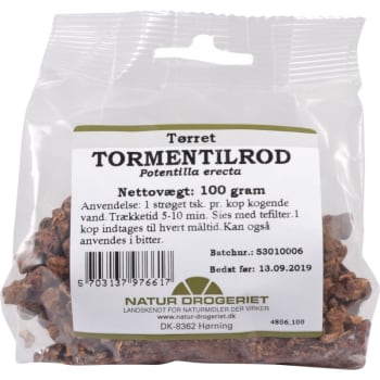 Tepperot/Tormentilrod (Potentilla tormentilla) 100g Urt