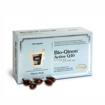 Bio-Qinon Active Q10 Gold 100mg, 150 Kapsler