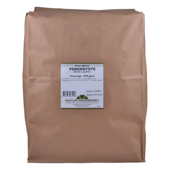 Peppermynte (Mentha piperita) Grovt skåret 1000g tørket Urt