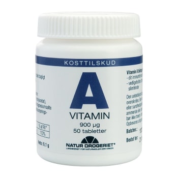 A vitamin 900µg Tabletter