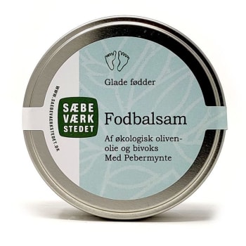Fotbalsam med mynte, økologisk 75g