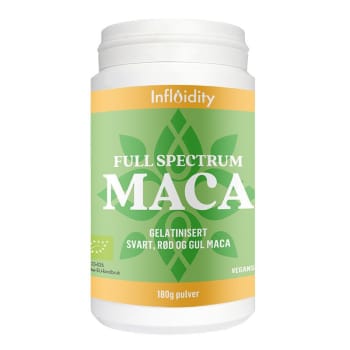 Maca, full spectrum, økologisk 180g Pulver