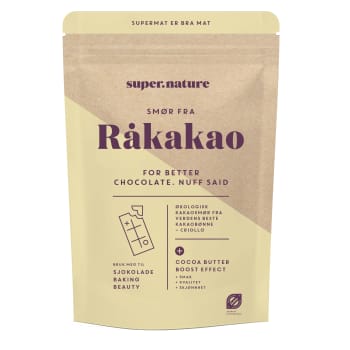 Kakaosmør fra råkakao, økologisk 100g