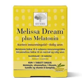 Melissa Dream™ plus Melatonin 30 Tabletter