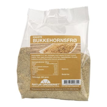 Bukkehornsfrø, knust (Trigonella foenum graecum) 250g