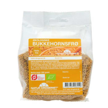 Bukkehornsfrø, hel Økologisk (Trigonella foenum graecum) 250g