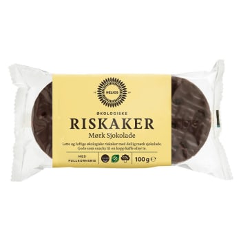 Helios Riskaker Mørk sjokolade ØKO 100g