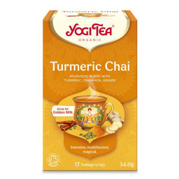 Yogi Tea Turmeric Chai økologisk 17 teposer