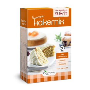 Kakemiks gluten og sukkerfri 360g