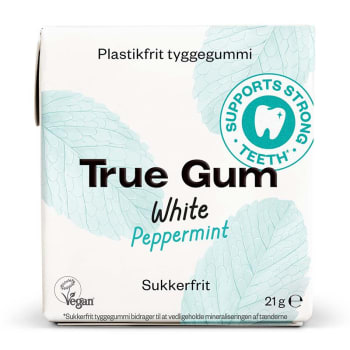 True Gum White Peppermint 21g