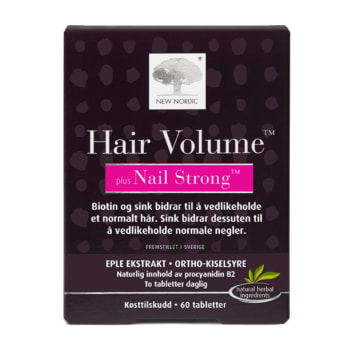 Hair Volume™ plus Nail Strong™ 60 tabletter