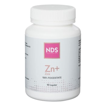 NDS® Zn+ Zink, foodstate 90 kapsler