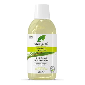 Dr. Organic Tea Tree Mouthwash 500ml