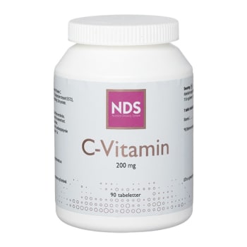 NDS C-Vitamin 200mg 90 tabletter
