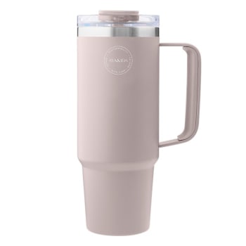 AYA&IDA Tumbler Termokopp m/sugerør Soft Rose 885ml
