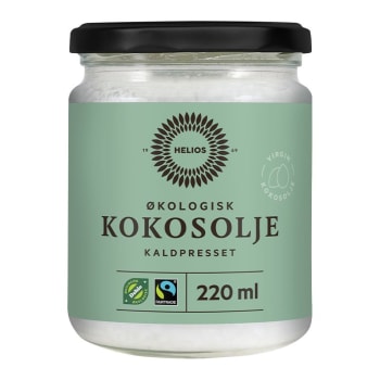 Helios Kokosolje Extra Virgin økologisk 220ml