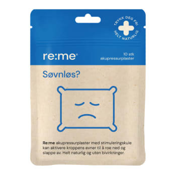 re:me Søvnløs akupressurplaster 10stk