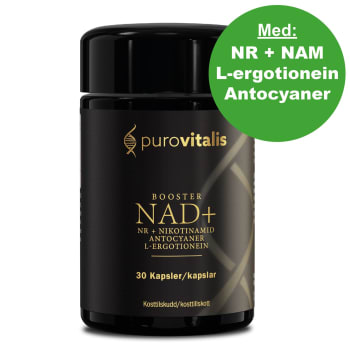 PuroVitalis NAD+ Booster 30 kapsler