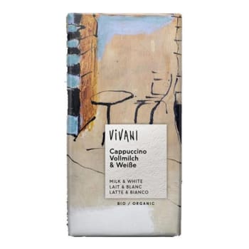 Vivani Cappuccino Sjokolade økologisk 100g