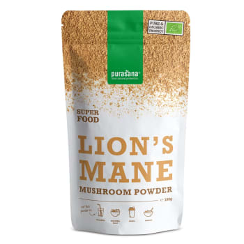 Purasana Lion's Mane økologisk 100g pulver
