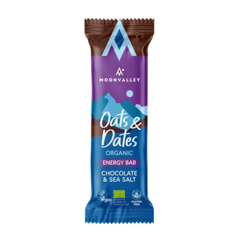 MoonValley Energibar Sjokolade  &Halvsalt 50 g