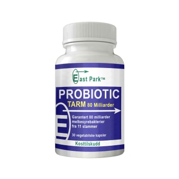 Probiotic Tarm, 80 milliarder 30 Vegkapsler