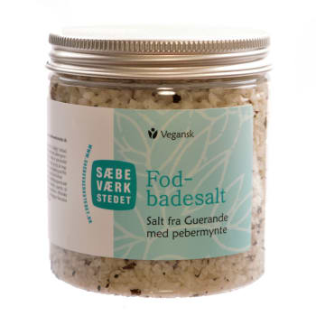 Fotbadesalt med peppermynte, økologisk 200g