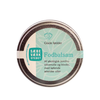 Fotbalsam med mynte, økologisk 75g