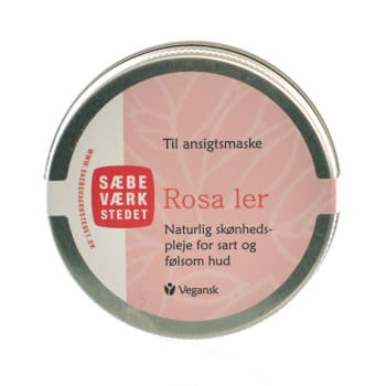 Rosa leire til ansikt, sensitiv hud 50g