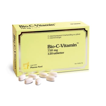 Bio-C-Vitamin 750mg 120 Tabletter