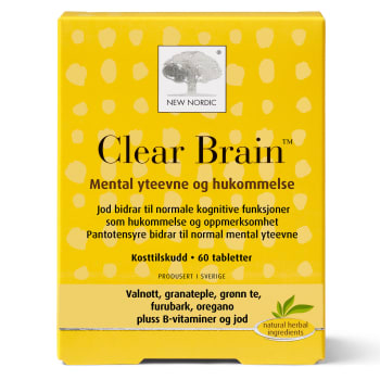 Clear Brain 60 Tabletter