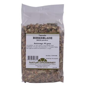 Bjørkeblader/Birkeblade (Betula pendula) 80g Urt