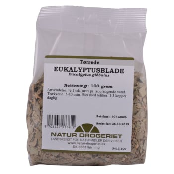 Eukalyptusblade (Eucalyptus Globulus) 100g Tørket urt