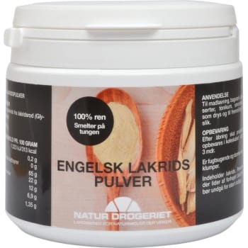 Lakris Ren Engelsk (Glycyrrhiza glabra) 150g Pulver