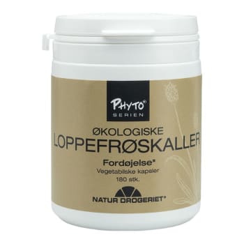 Psyllium Husk - Loppefrøskall ØKOLOGISK 180 Kapsler