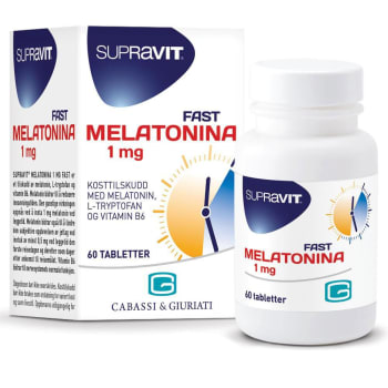 Supravit Melatonina 1mg 60 Tabletter