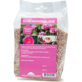 Rosekronblad, fintskåret 100g