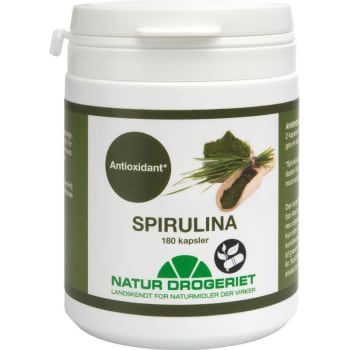 Spirulina, 334mg 180 Kapsler