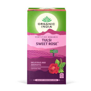 Tulsi Sweet Rose Tea Øko 25 teposer