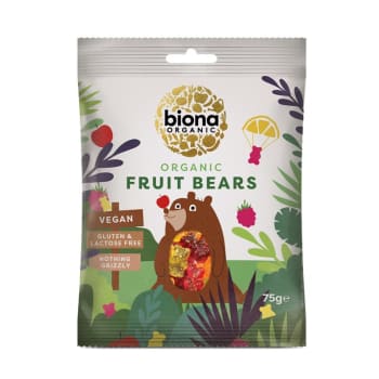 Mini Fruit Bears Vingummi - Økologisk 75g