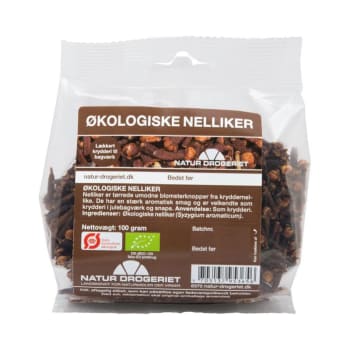 Nellik, hel, økologisk 100g