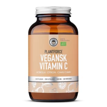 Plantforce Vegansk Vitamin C økologisk 200g Pulver