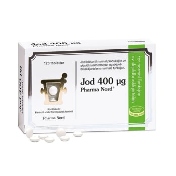 Jod 400µg 120 tabletter