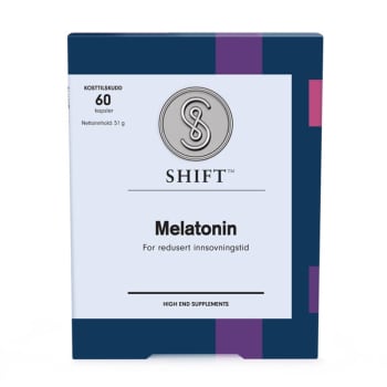 SHIFT Melatonin 60 kapsler