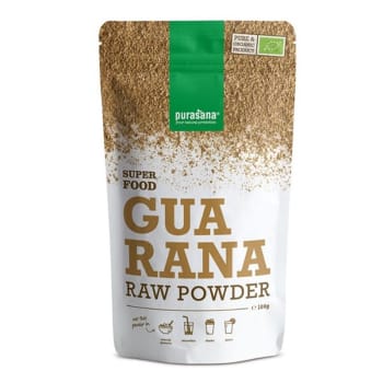 Guarana powder, økologisk og raw 100g Pulver