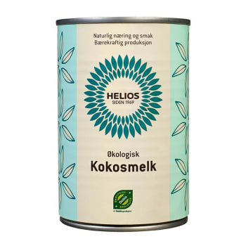 Helios kokosmelk økologisk 400ml